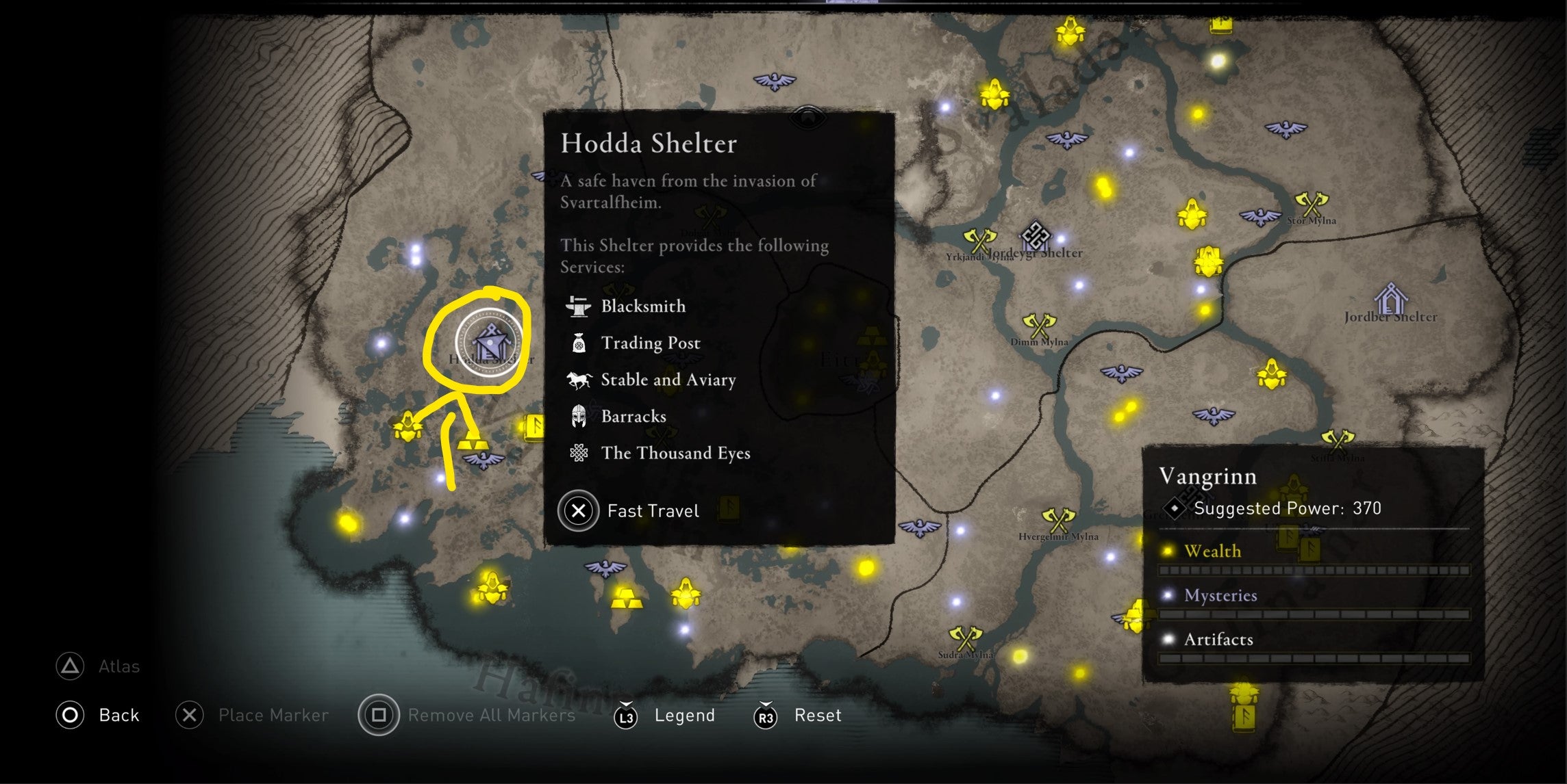 Assassin's Creed Valhalla Shelters Where to find the Dwarven Shelters